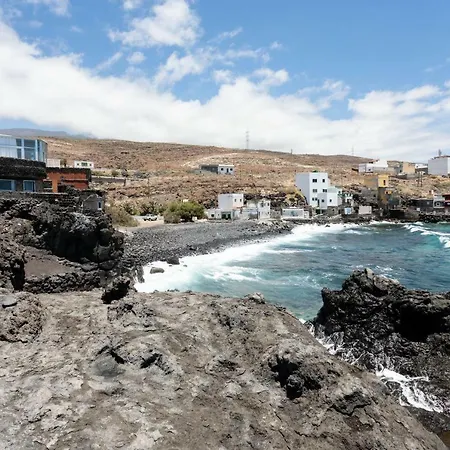 Homelike Romantic Sea Front House Pool Appartement Güimar